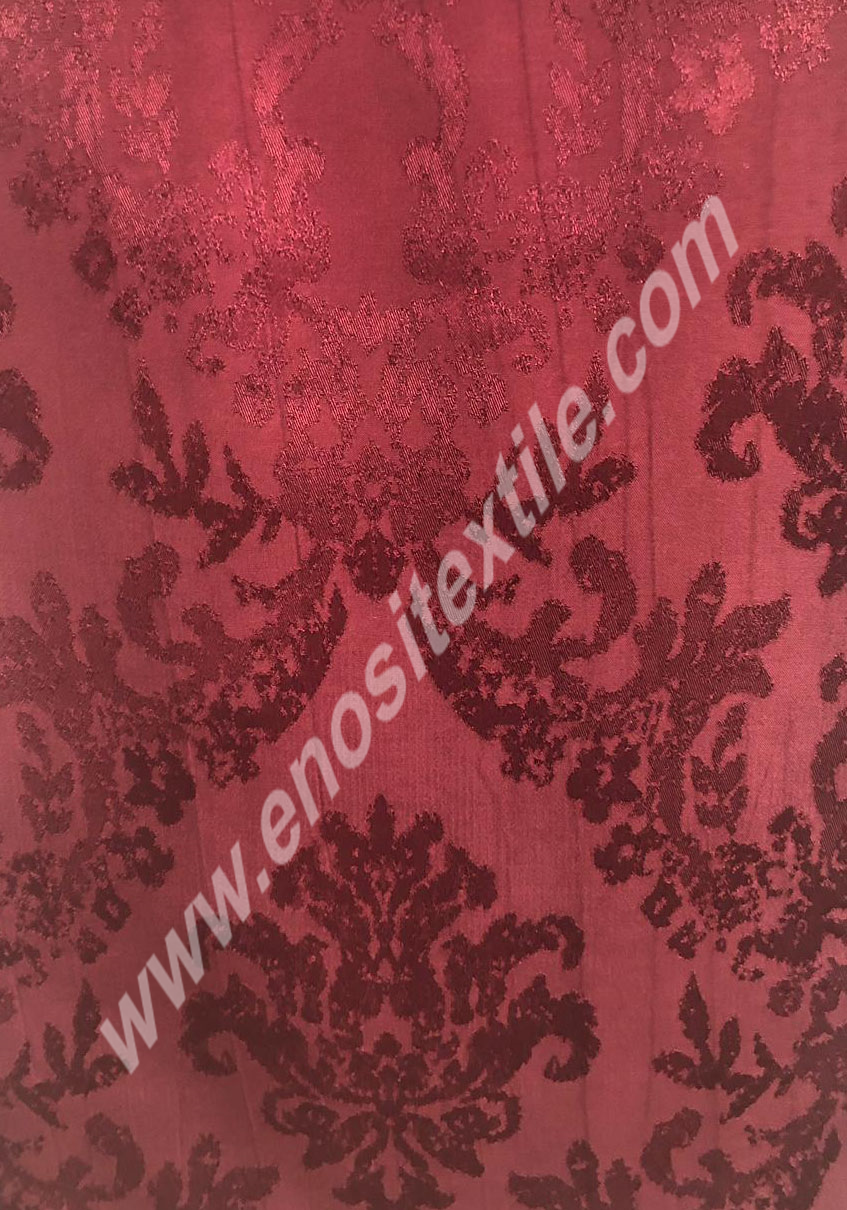 KLT-065 Claret Red Dyed Fabrics Fabrics